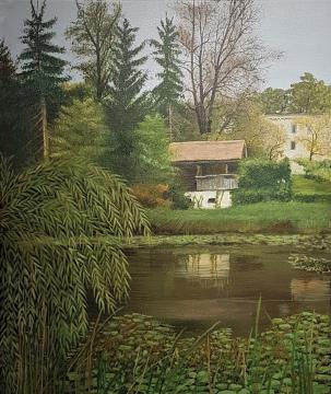 Spokojnost (Akril-platno - 2022) Milena Zanoškar